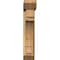 Ekena Millwork Merced Slat Rough Sawn Bracket w/ Offset Brace, Western Red Cedar, 6"W x 22"D x 30"H BKT0604X22X30MRC06RWR - alternate 2